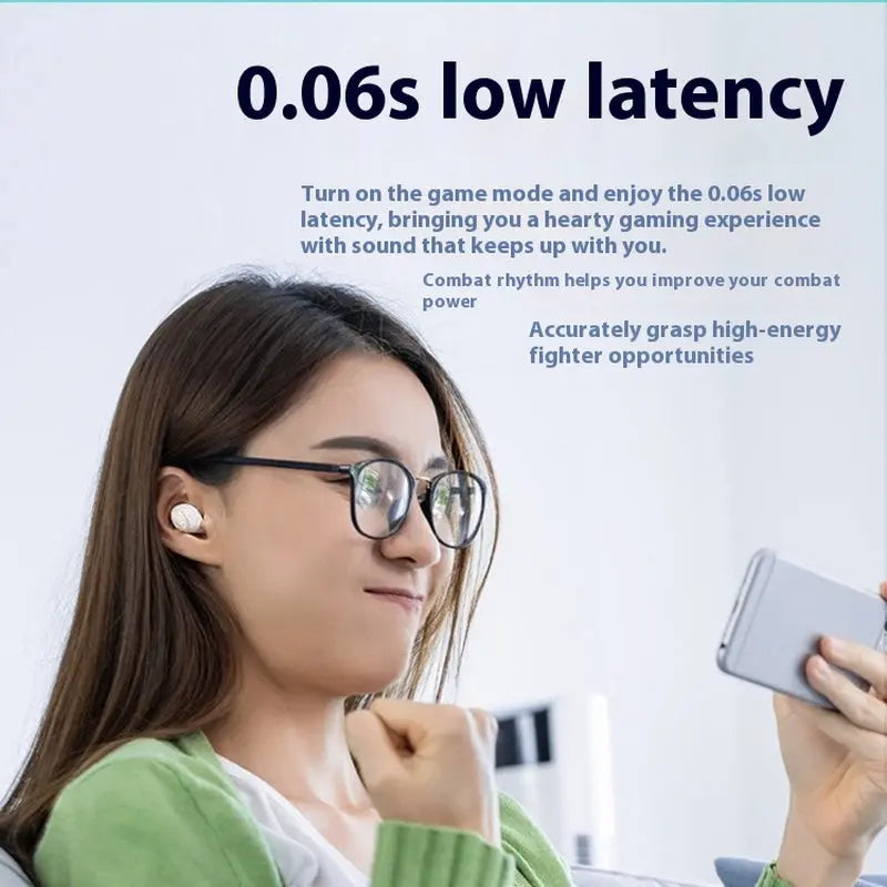 Wireless In-Ear Noise-Reduction Bluetooth-Compatible Headset