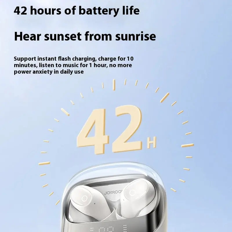 Wireless In-Ear Noise-Reduction Bluetooth-Compatible Headset